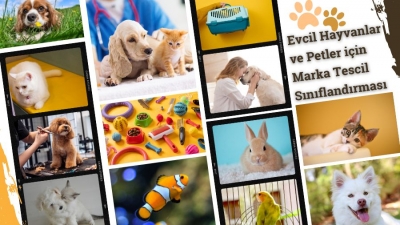 Evcil hayvanlar ve Petler İ&ccedil;in Marka Tescil Sınıflandırması